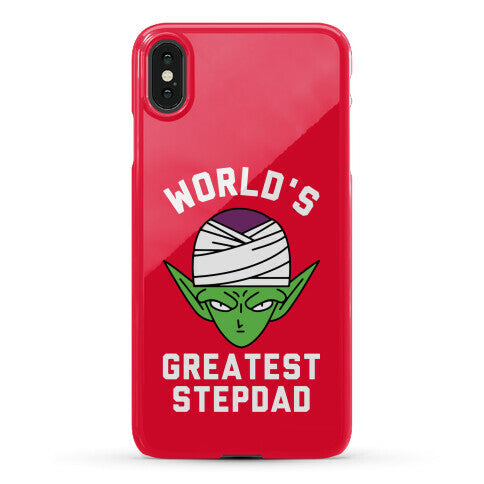 World's Greatest Stepdad Piccolo Parody Phone Case