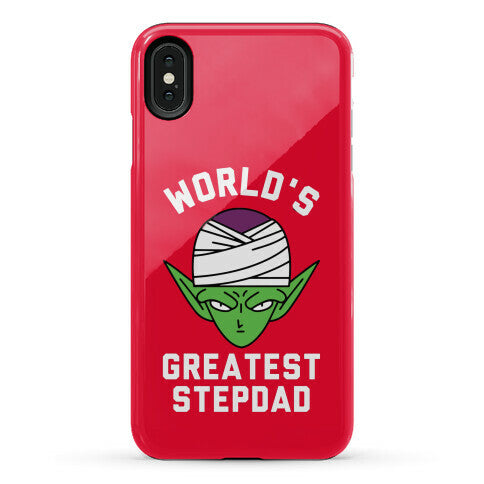 World's Greatest Stepdad Piccolo Parody Phone Case