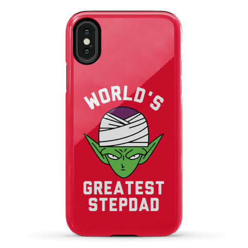 World's Greatest Stepdad Piccolo Parody Phone Case