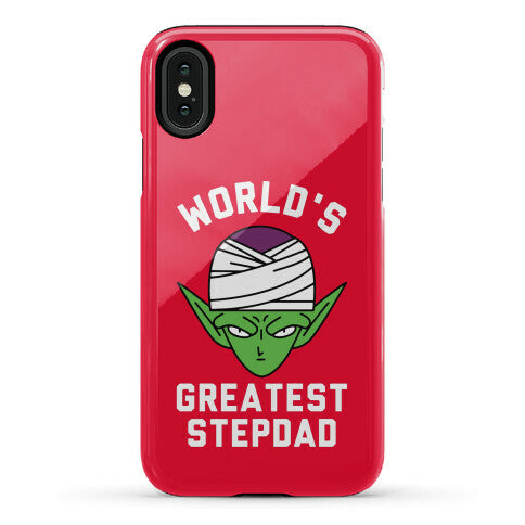 World's Greatest Stepdad Piccolo Parody Phone Case