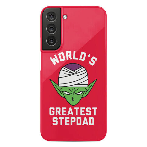World's Greatest Stepdad Piccolo Parody Phone Case