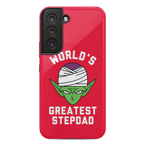 World's Greatest Stepdad Piccolo Parody Phone Case