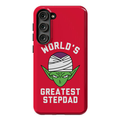 World's Greatest Stepdad Piccolo Parody Phone Case