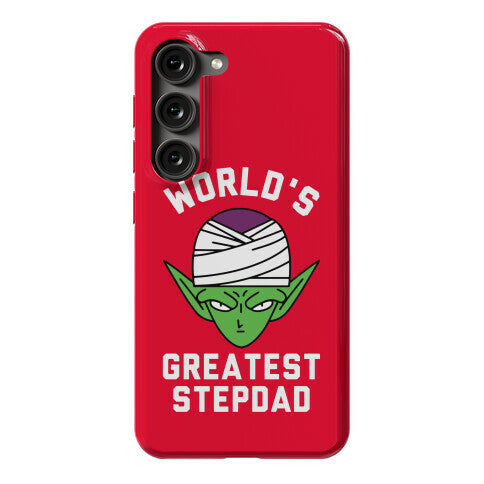 World's Greatest Stepdad Piccolo Parody Phone Case