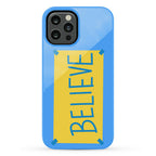 Believe Locker Room Poster Phone Case