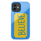 Believe Locker Room Poster Phone Case