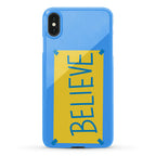 Believe Locker Room Poster Phone Case