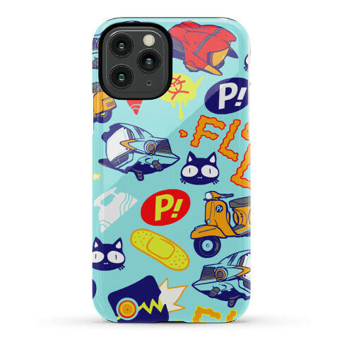 FLCL Anime Pattern Phone Case