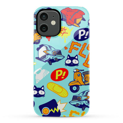 FLCL Anime Pattern Phone Case