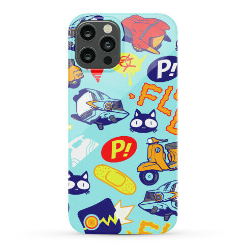 FLCL Anime Pattern Phone Case