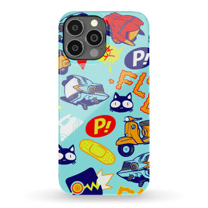 FLCL Anime Pattern Phone Case