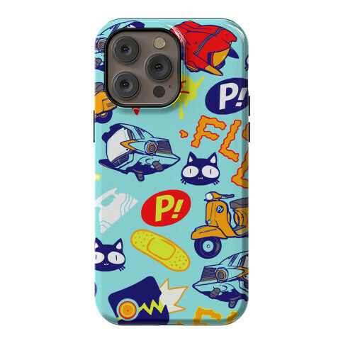 FLCL Anime Pattern Phone Case