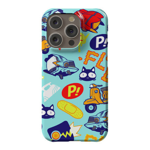 FLCL Anime Pattern Phone Case