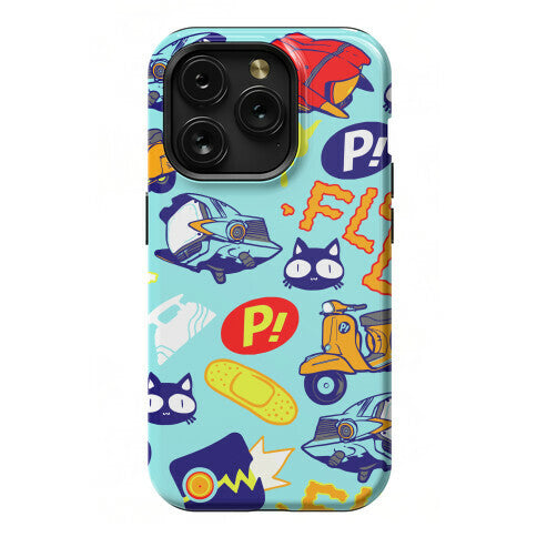 FLCL Anime Pattern Phone Case