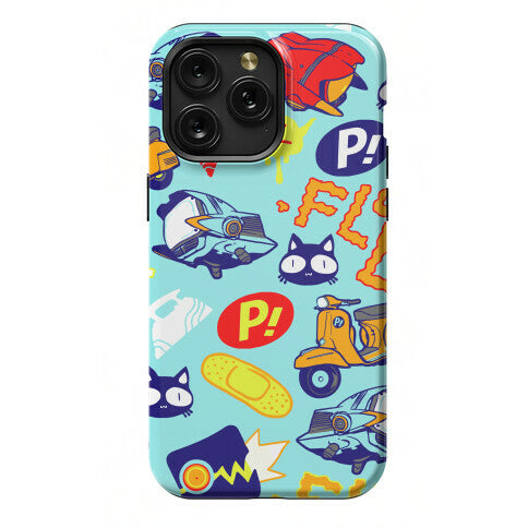 FLCL Anime Pattern Phone Case