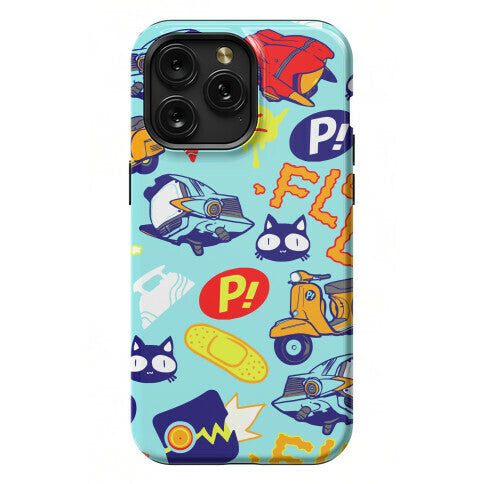 FLCL Anime Pattern Phone Case