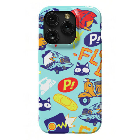 FLCL Anime Pattern Phone Case