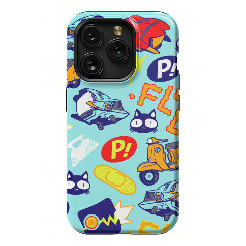 FLCL Anime Pattern Phone Case