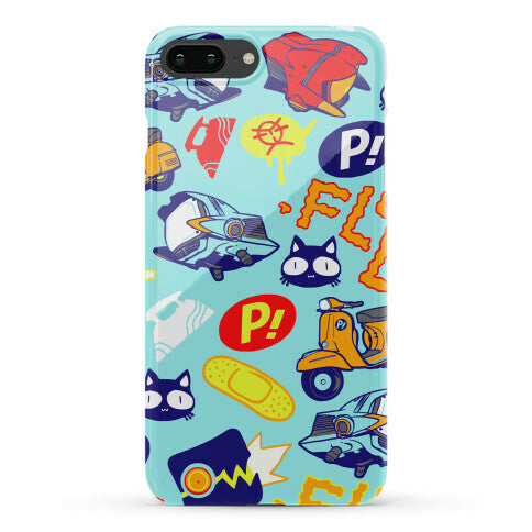 FLCL Anime Pattern Phone Case