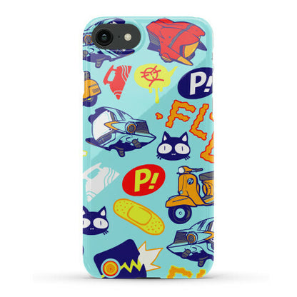 FLCL Anime Pattern Phone Case