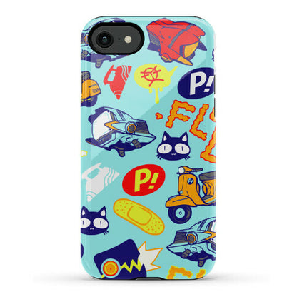 FLCL Anime Pattern Phone Case