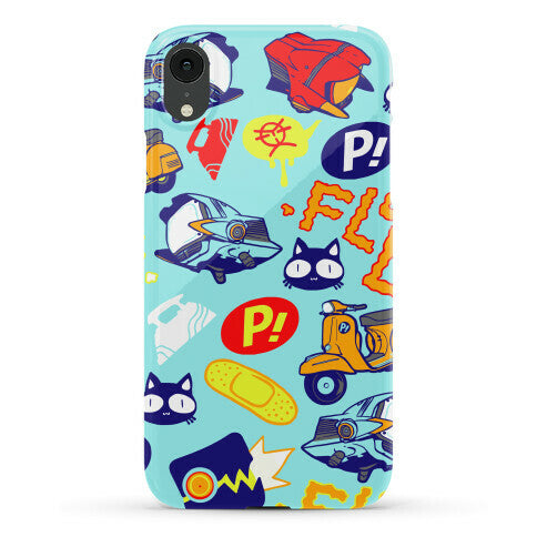 FLCL Anime Pattern Phone Case