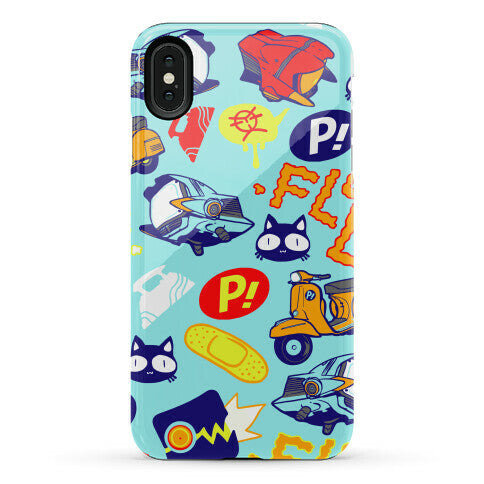 FLCL Anime Pattern Phone Case