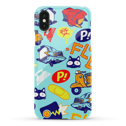 FLCL Anime Pattern Phone Case