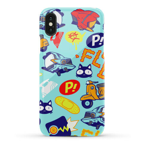 FLCL Anime Pattern Phone Case