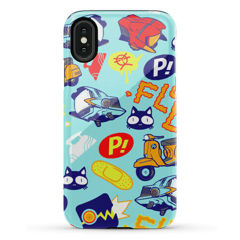 FLCL Anime Pattern Phone Case