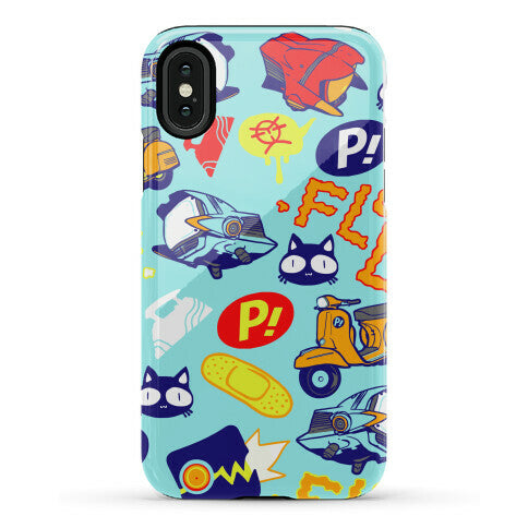 FLCL Anime Pattern Phone Case