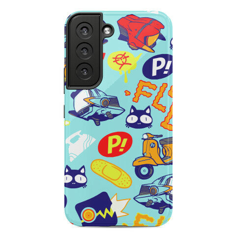 FLCL Anime Pattern Phone Case