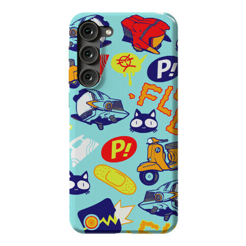 FLCL Anime Pattern Phone Case