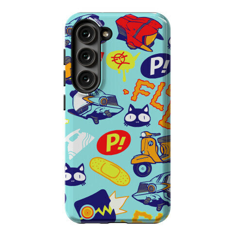FLCL Anime Pattern Phone Case