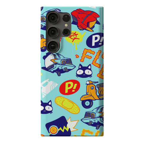 FLCL Anime Pattern Phone Case