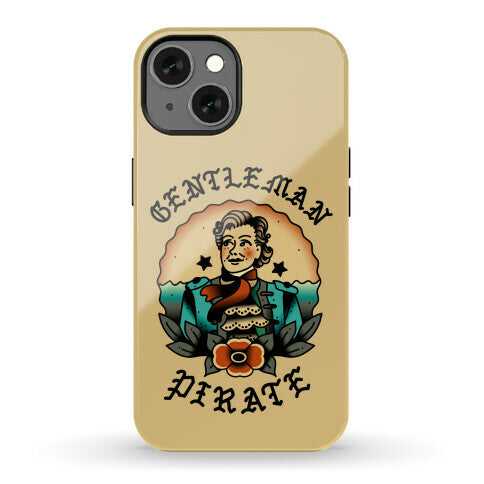 Gentleman Pirate Sailor Jerry Tattoo Phone Case