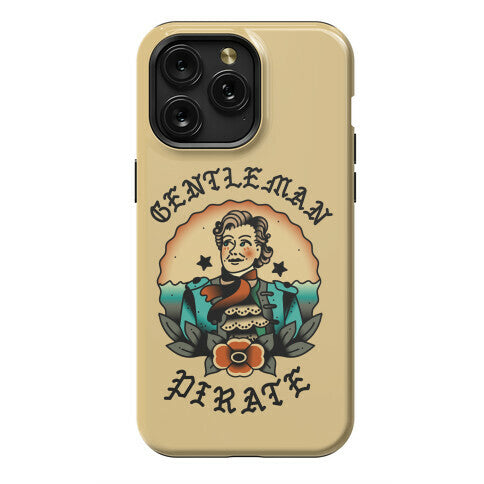 Gentleman Pirate Sailor Jerry Tattoo Phone Case