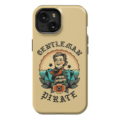 Gentleman Pirate Sailor Jerry Tattoo Phone Case