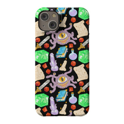 Dungeons and Dragons Hidden Peen Pattern Phone Case