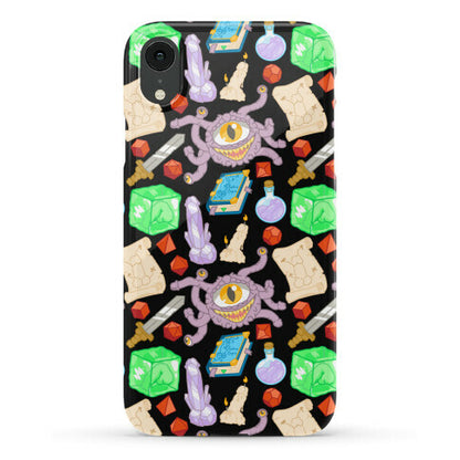 Dungeons and Dragons Hidden Peen Pattern Phone Case