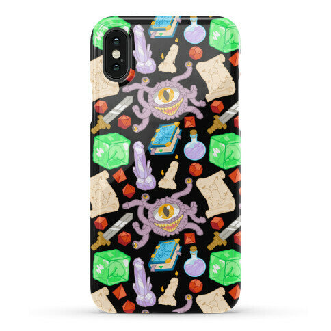 Dungeons and Dragons Hidden Peen Pattern Phone Case