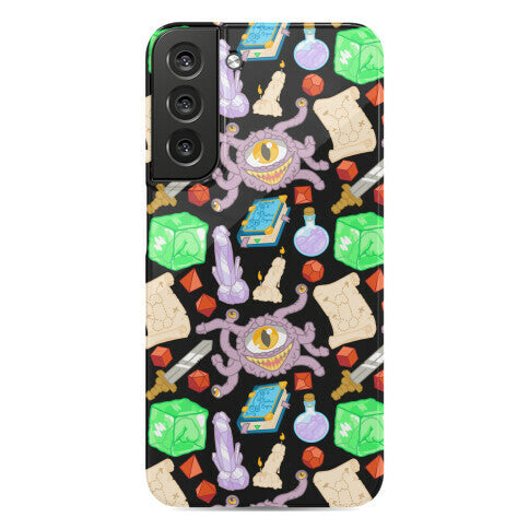 Dungeons and Dragons Hidden Peen Pattern Phone Case