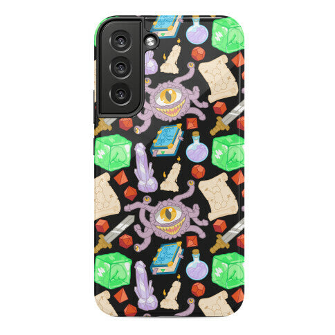 Dungeons and Dragons Hidden Peen Pattern Phone Case