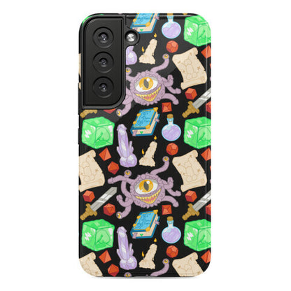 Dungeons and Dragons Hidden Peen Pattern Phone Case