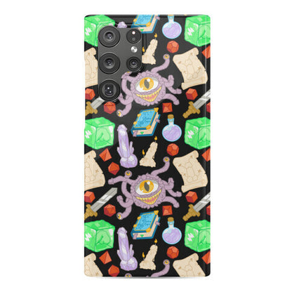 Dungeons and Dragons Hidden Peen Pattern Phone Case