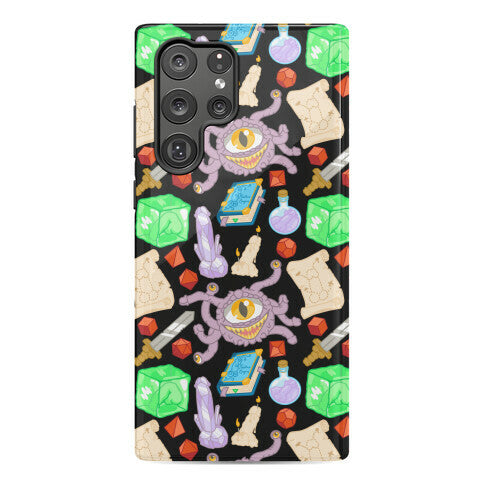 Dungeons and Dragons Hidden Peen Pattern Phone Case