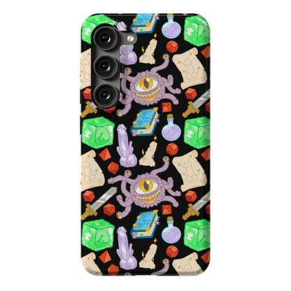 Dungeons and Dragons Hidden Peen Pattern Phone Case