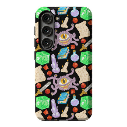 Dungeons and Dragons Hidden Peen Pattern Phone Case