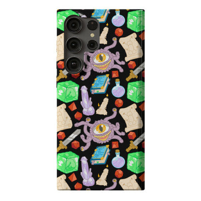 Dungeons and Dragons Hidden Peen Pattern Phone Case