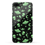 Aliens and UFO Cosmic Space Pattern Phone Case